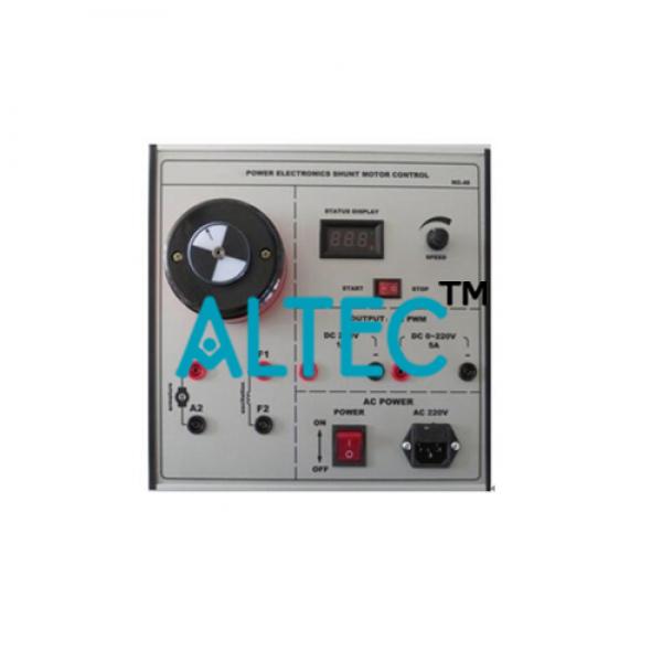 Power Electronics Shunt Motor Control