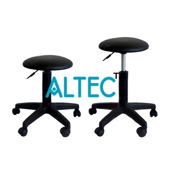 Adjustable Stool On Castors