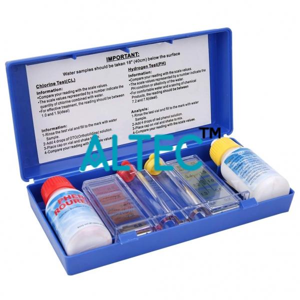 Chlorine and PH Pool Test Kit