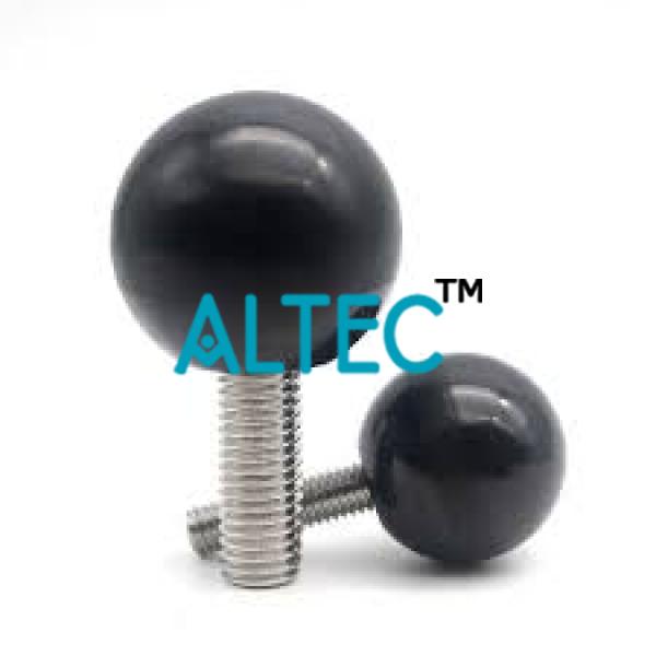 Plastic Spherical Ball with Metal Screw