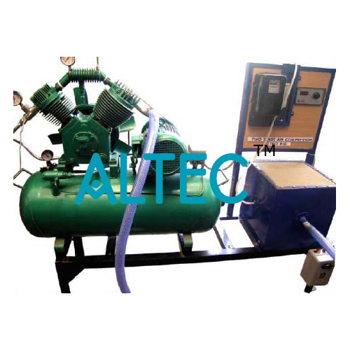 Single Cylinder Two Stage Air Compressor Test Rig