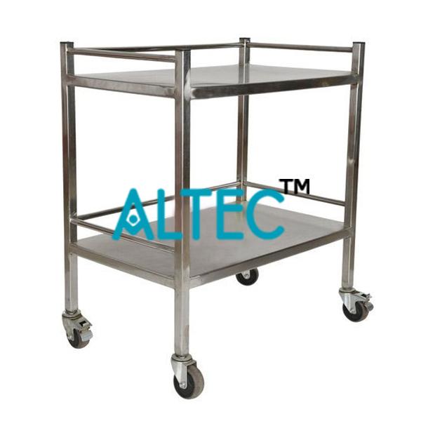 Dressing Trolley SS 2 Trays