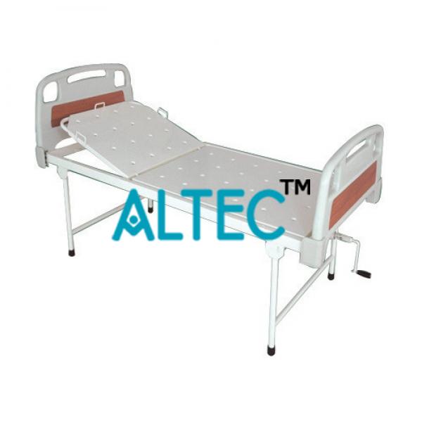 Hospital Bed Fixed Height Semi-Fowler Bed with Adjustable