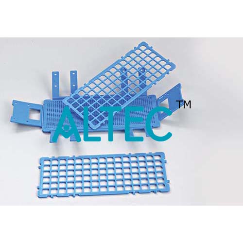 Test Tube Stand (Wire Pattern) (Polypropylene)