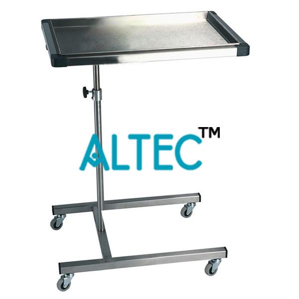 Instrument Table Mayo type SS On Castors