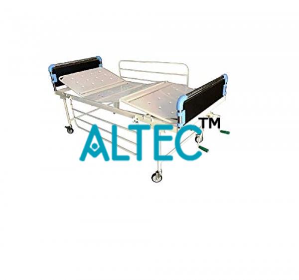 Hospital Bed with Bars and Backrest