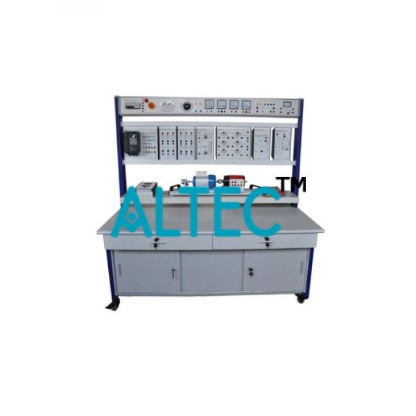 Totally Equipped Training Bench for Rotating Machines by AC Current