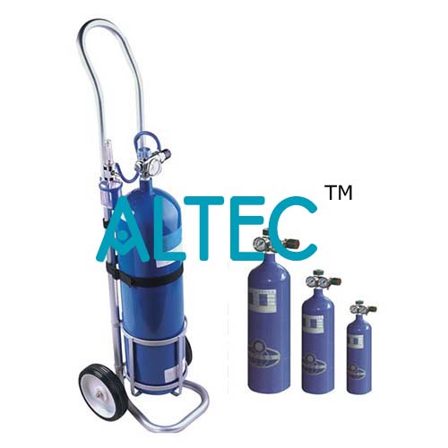 Oxygen Cylinder Trolley