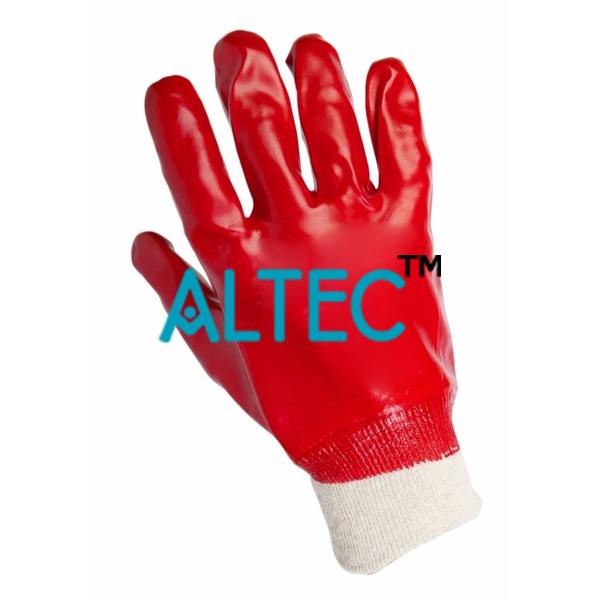 Red PVC Gloves