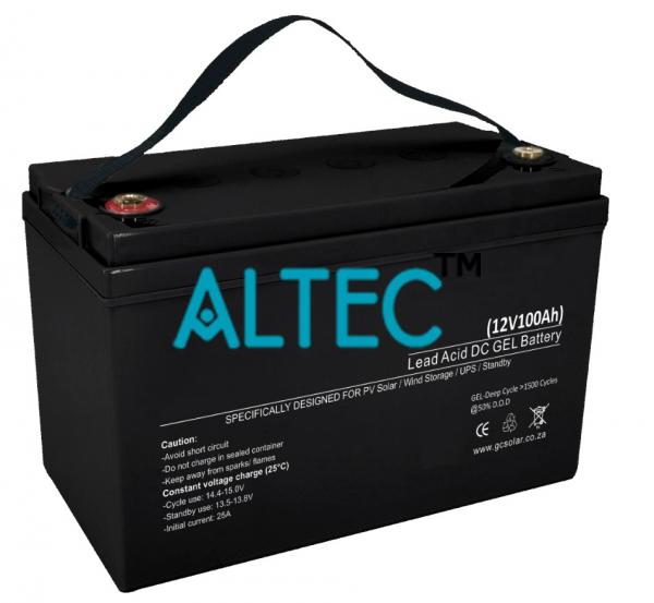 Battery Gel-Cell, 12V/115Ah