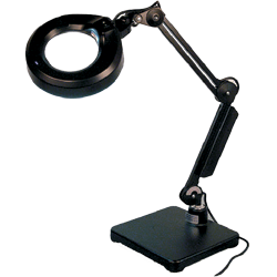 Magnifier, Flexible Arm, Illuminated