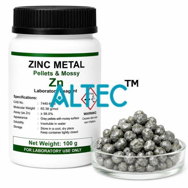 Zinc Metal Pellets with Mossy