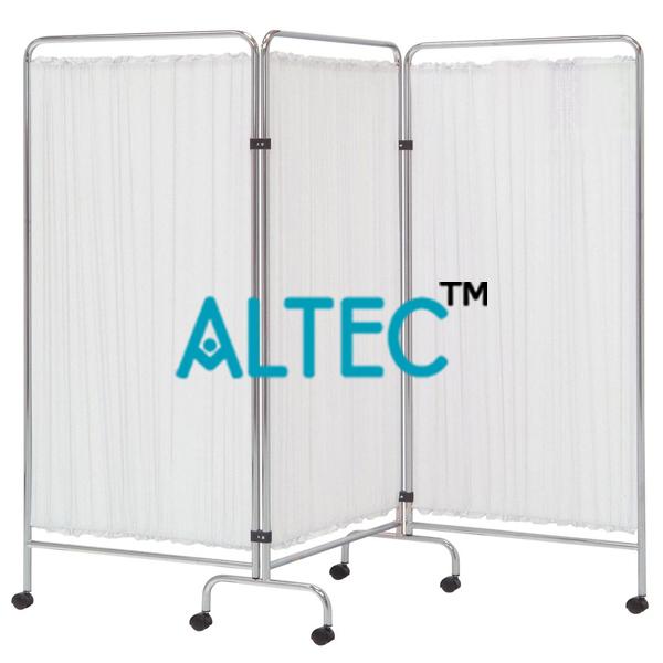 Hospital Bed Screen On Castors