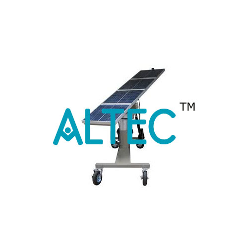 Mobile Solar Array With Solar Tracking System